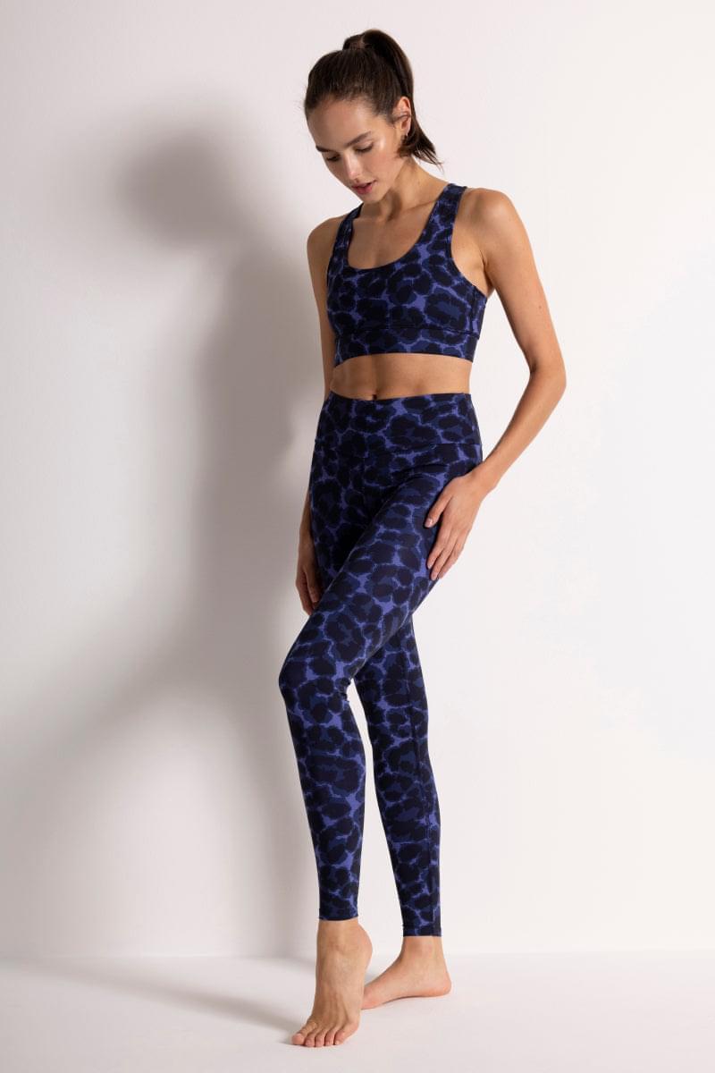 Bra Big Leo Blue | Hey Honey Yoga & Active Wear