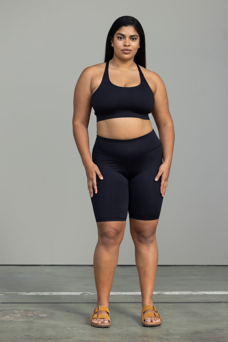 Biker Black | Hey Honey Yoga & Active Wear