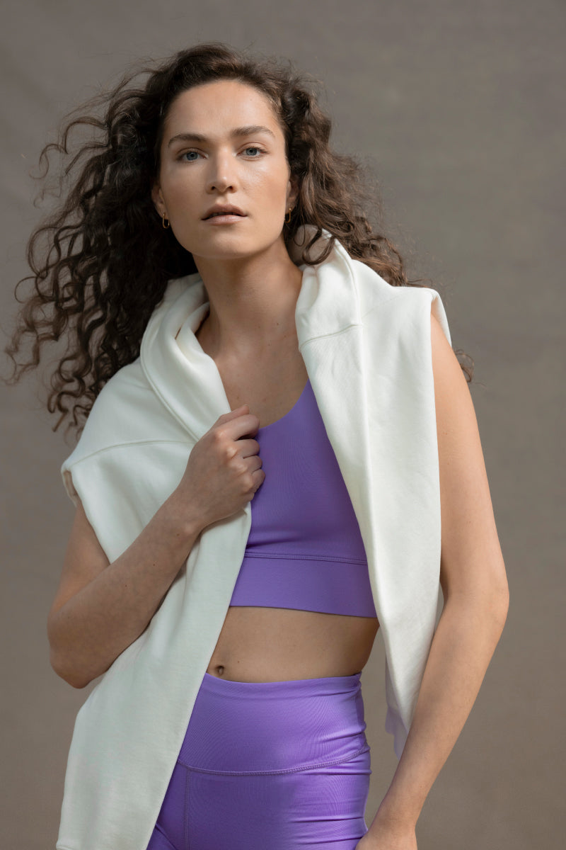 Biker Violet | Hey Honey Yoga & Active Wear