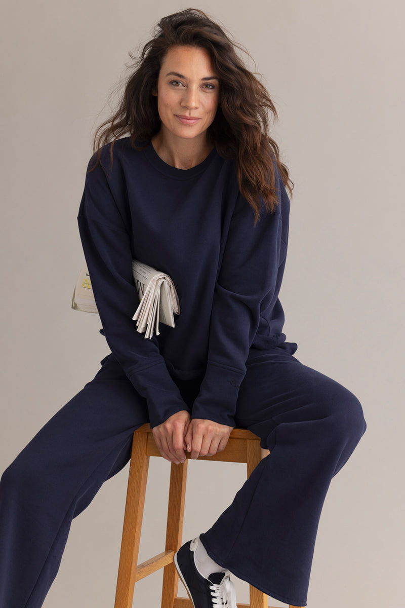 Cozy Sweat Pants Baritone Blue | Hey Honey & Active Wear