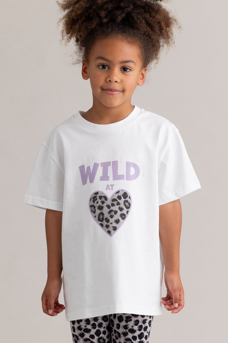 Kids T-Shirt Wild At Heart | Hey Honey & Active Wear