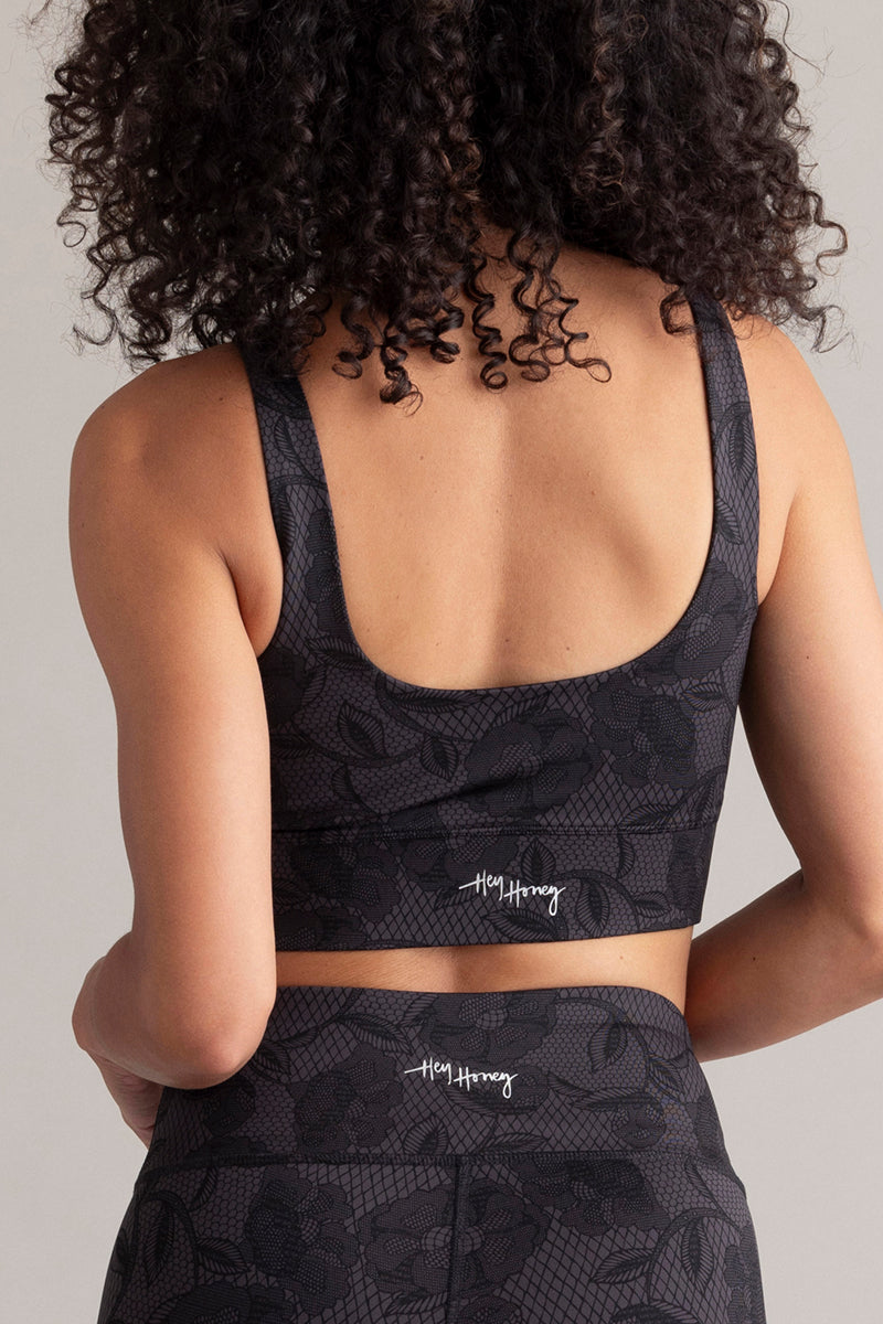 Bustier Dark Lace | Hey Honey & Active Wear