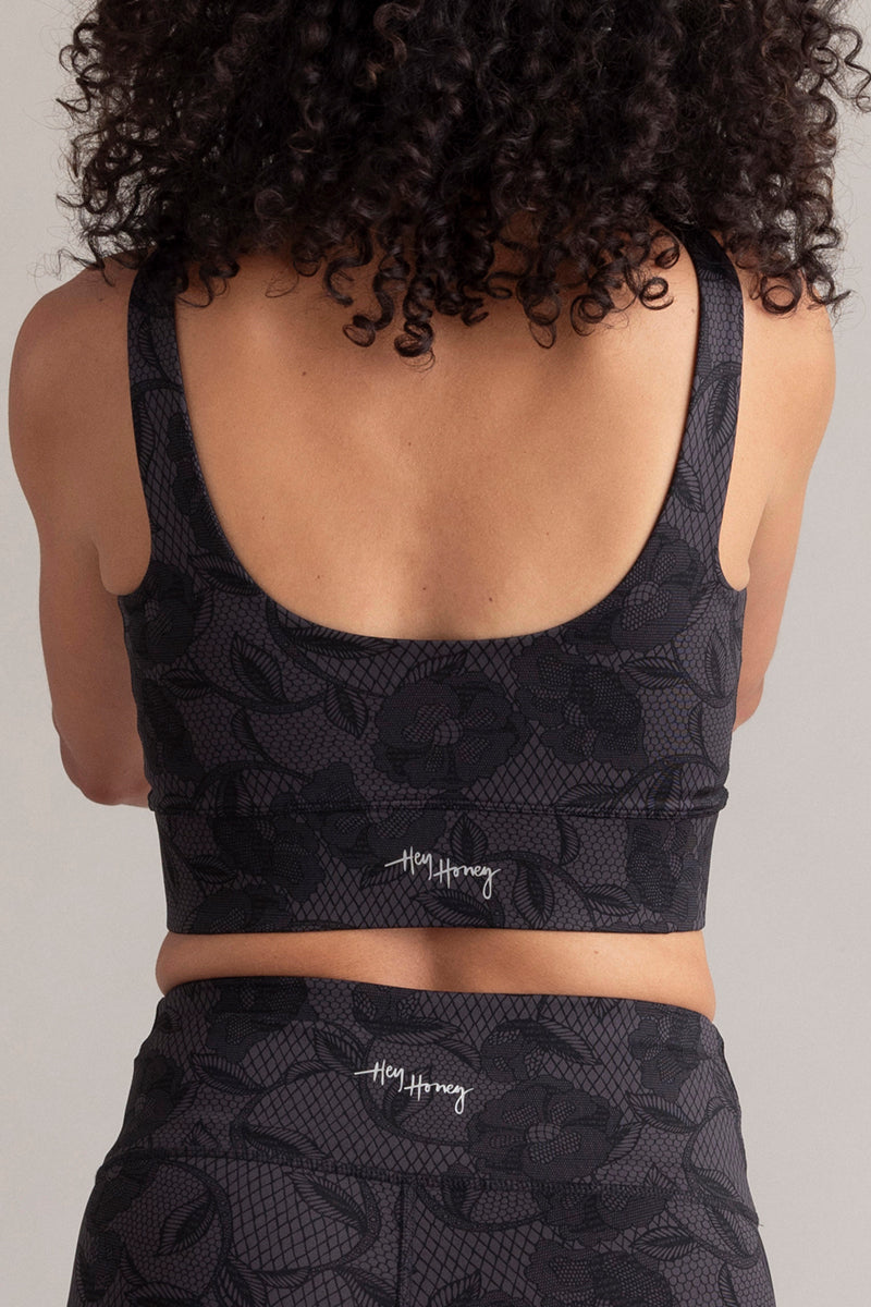 Bustier Dark Lace | Hey Honey & Active Wear