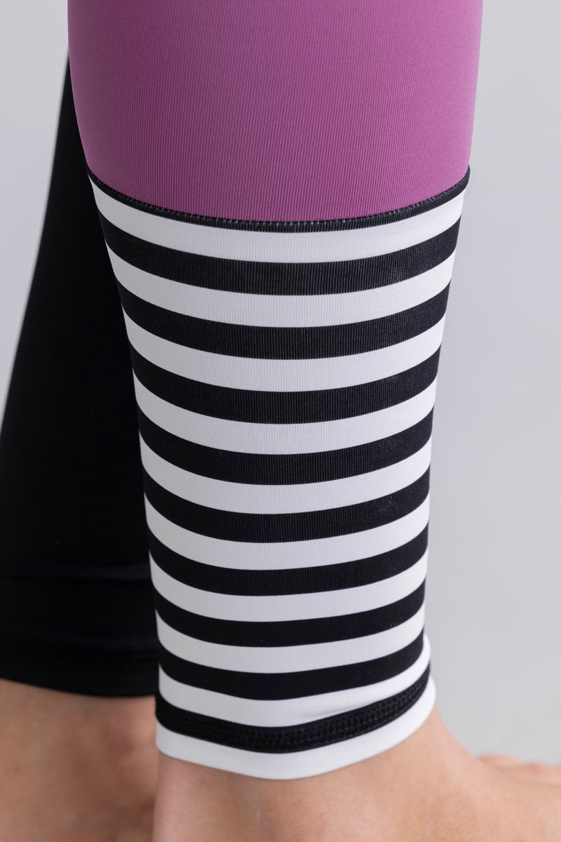 Surf Style Leggings Striking Purple
