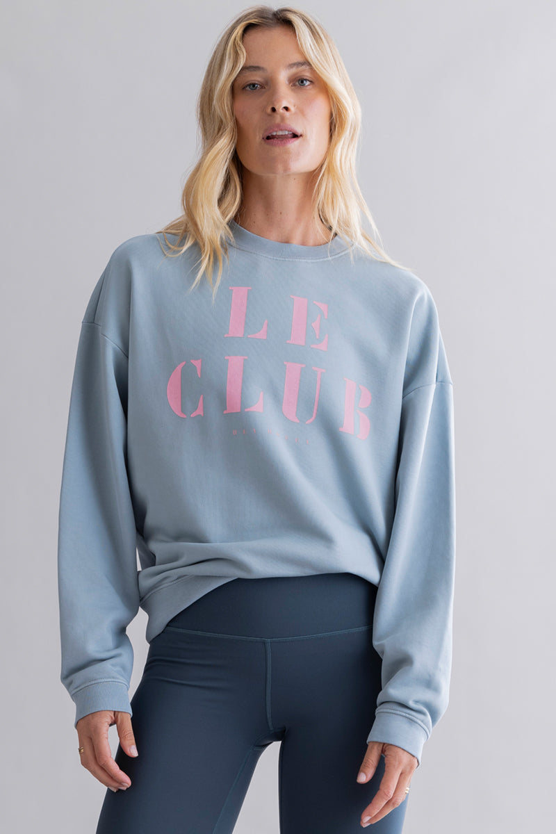Sweater Le Club Slate | Hey Honey & Active Wear