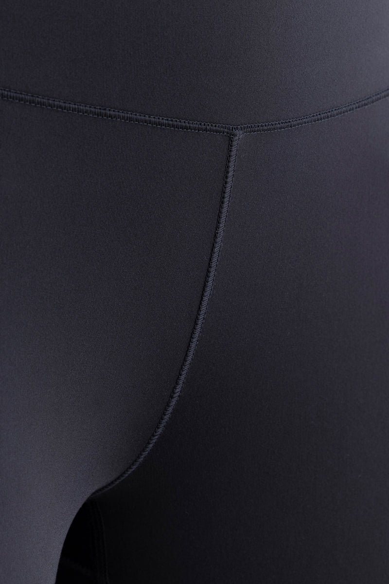 High-Waist Leggings Cotton Touch Black