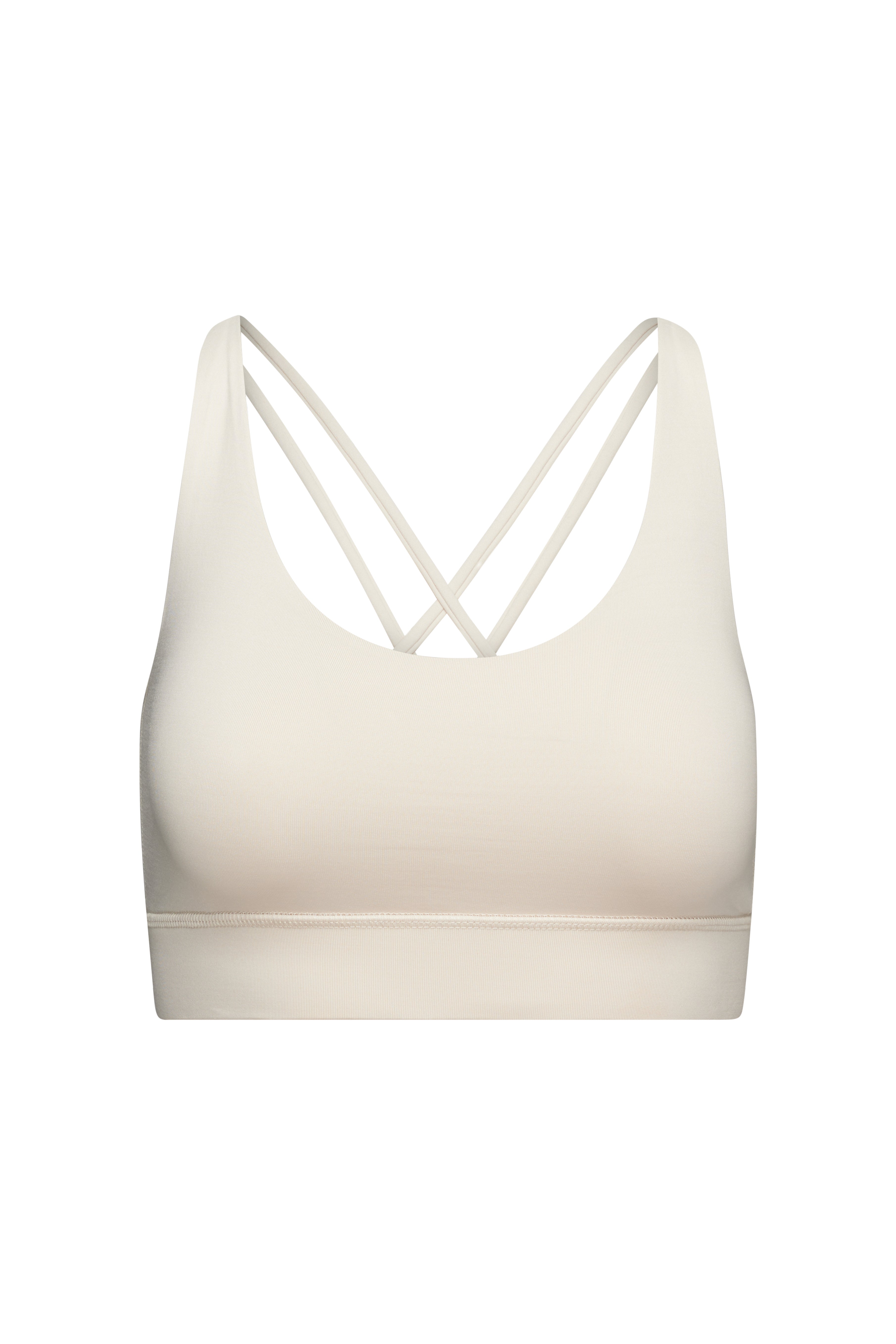 Criss-Cross Bra Moonbeam | Hey Honey Yoga & Active Wear