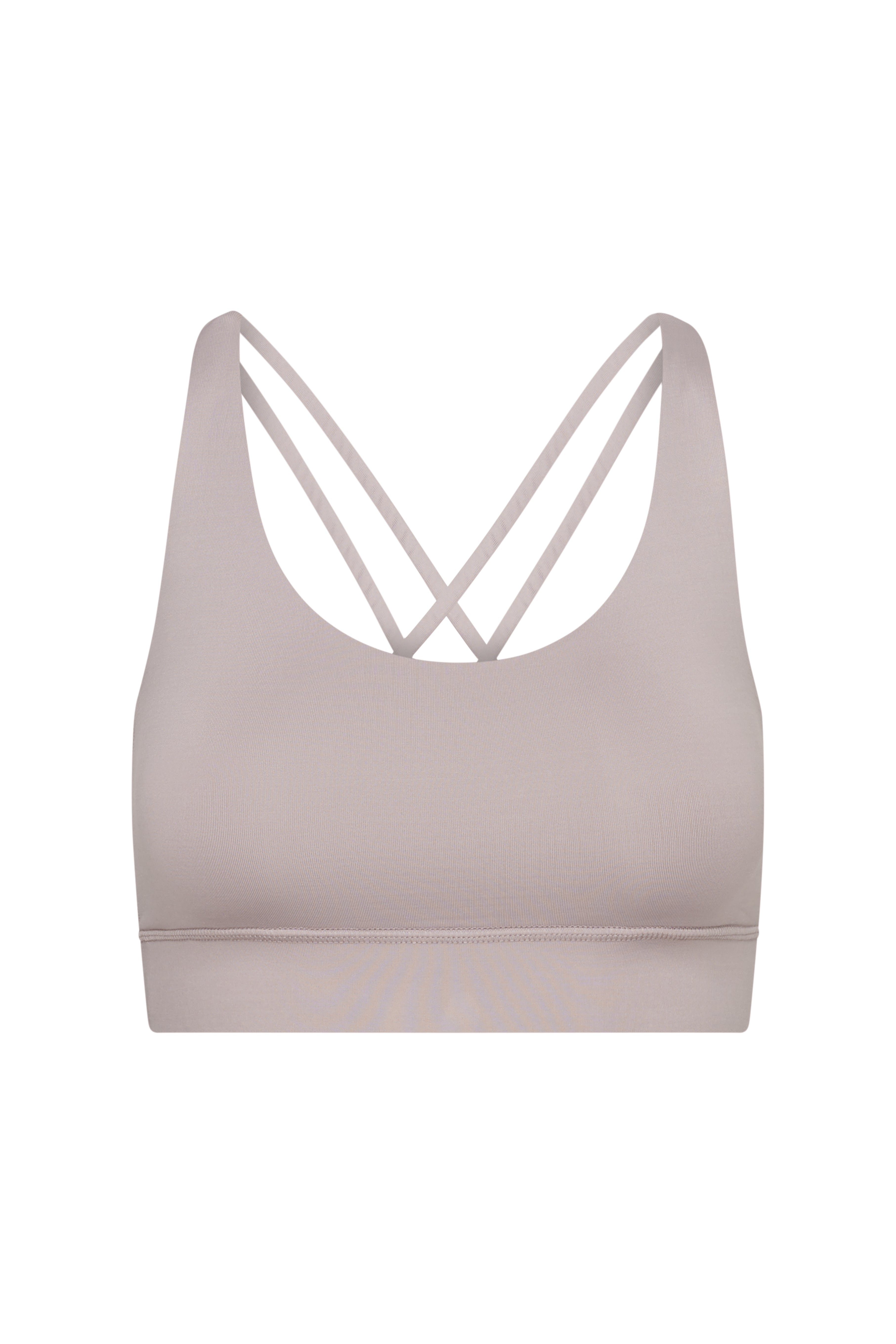Criss-Cross Bra Dove | Hey Honey Yoga & Active Wear