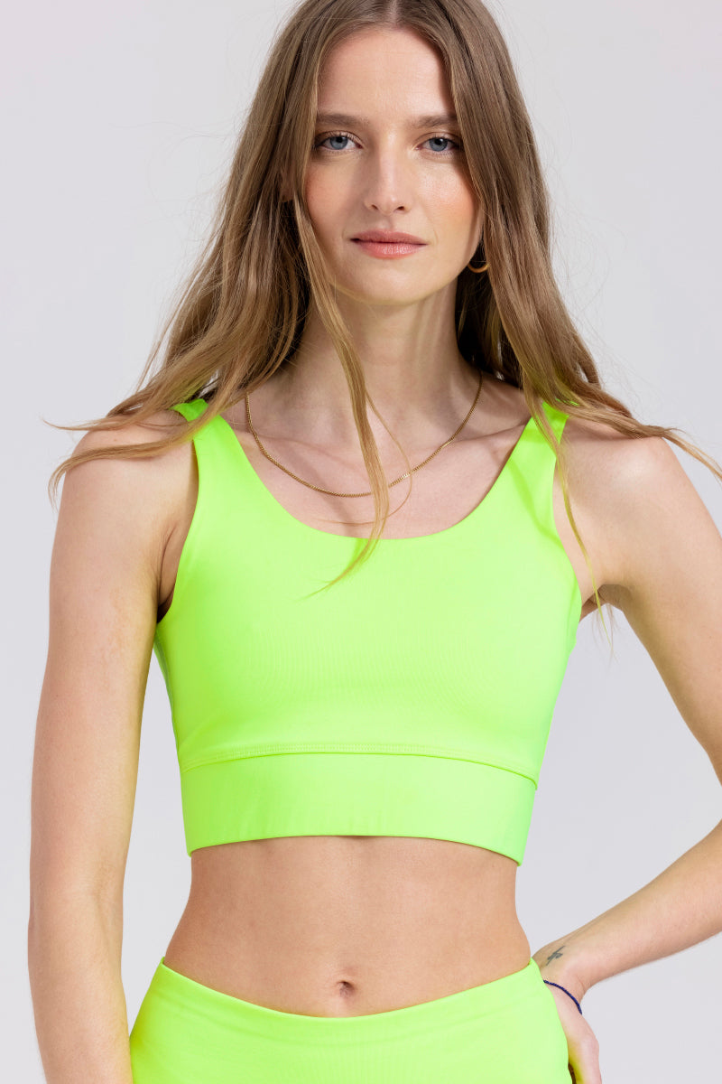 Safety Yellow Set | Hey Honey Yoga & Active Wear