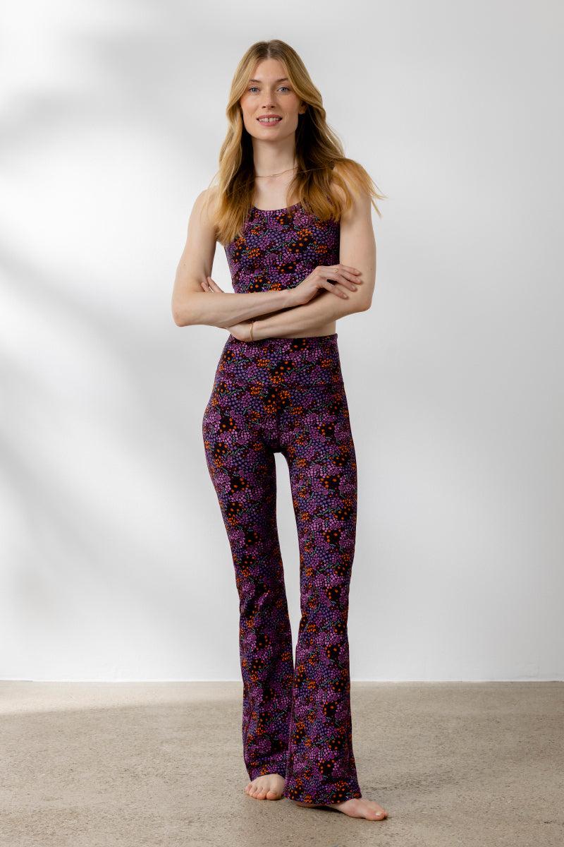 Legging Uitlopend Millefleurs