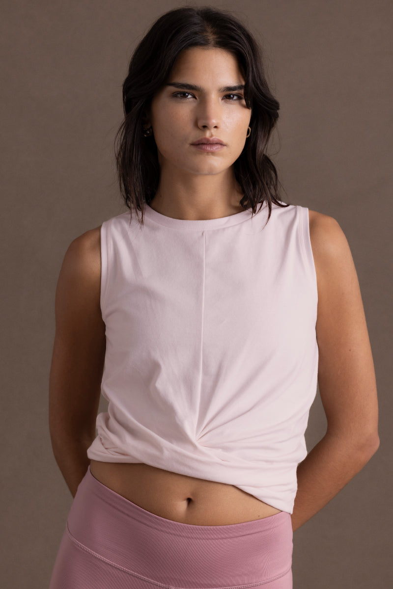 Cropped Top Mauve | Hey Honey Yoga & Active Wear