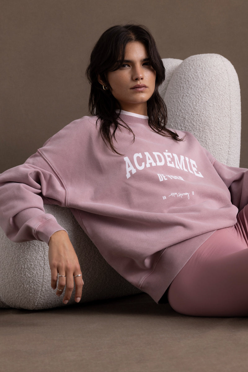 Sweater Academie Rose | Hey Honey Yoga & Active Wear