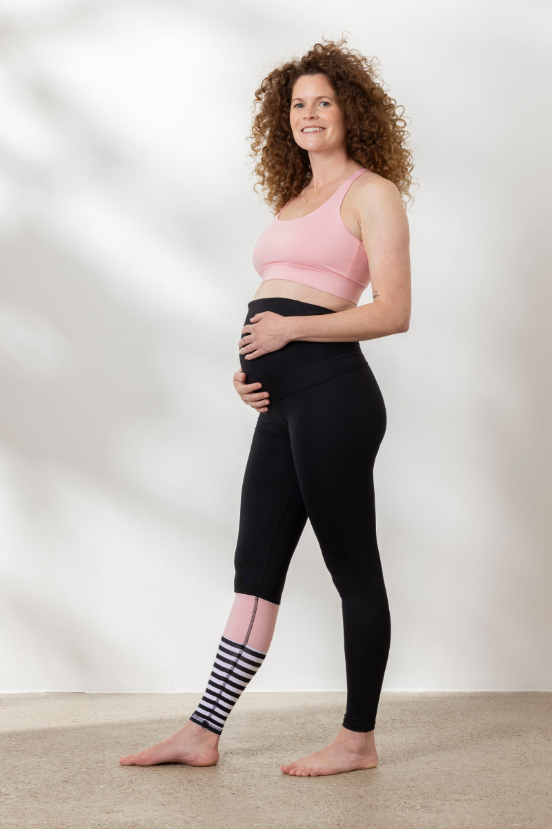 Maternity Surf Style Leggings Candy | Hey Honey Yoga & Active Wear