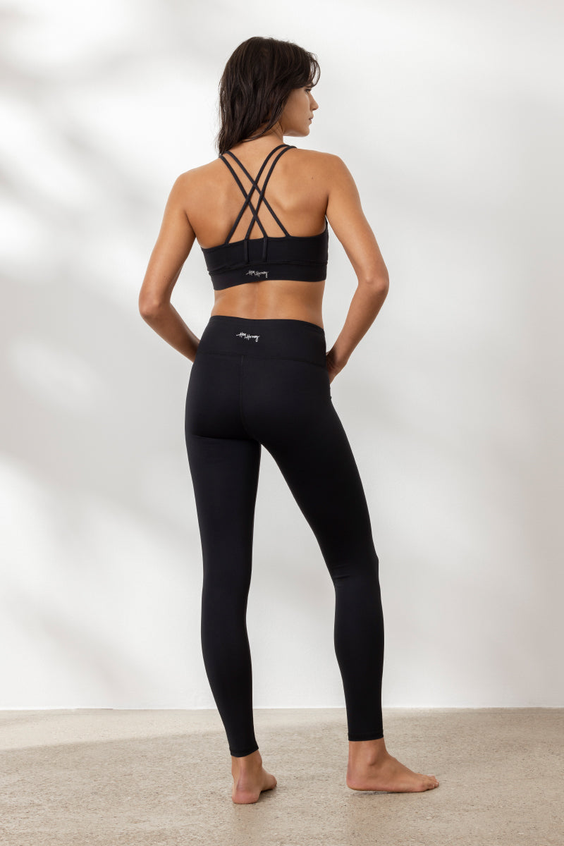 Leggings Unicolor Black | Hey Honey Yoga & Active Wear