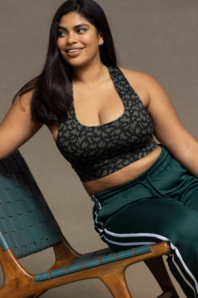 Bustier Safari Pine | Hey Honey Yoga & Active Wear