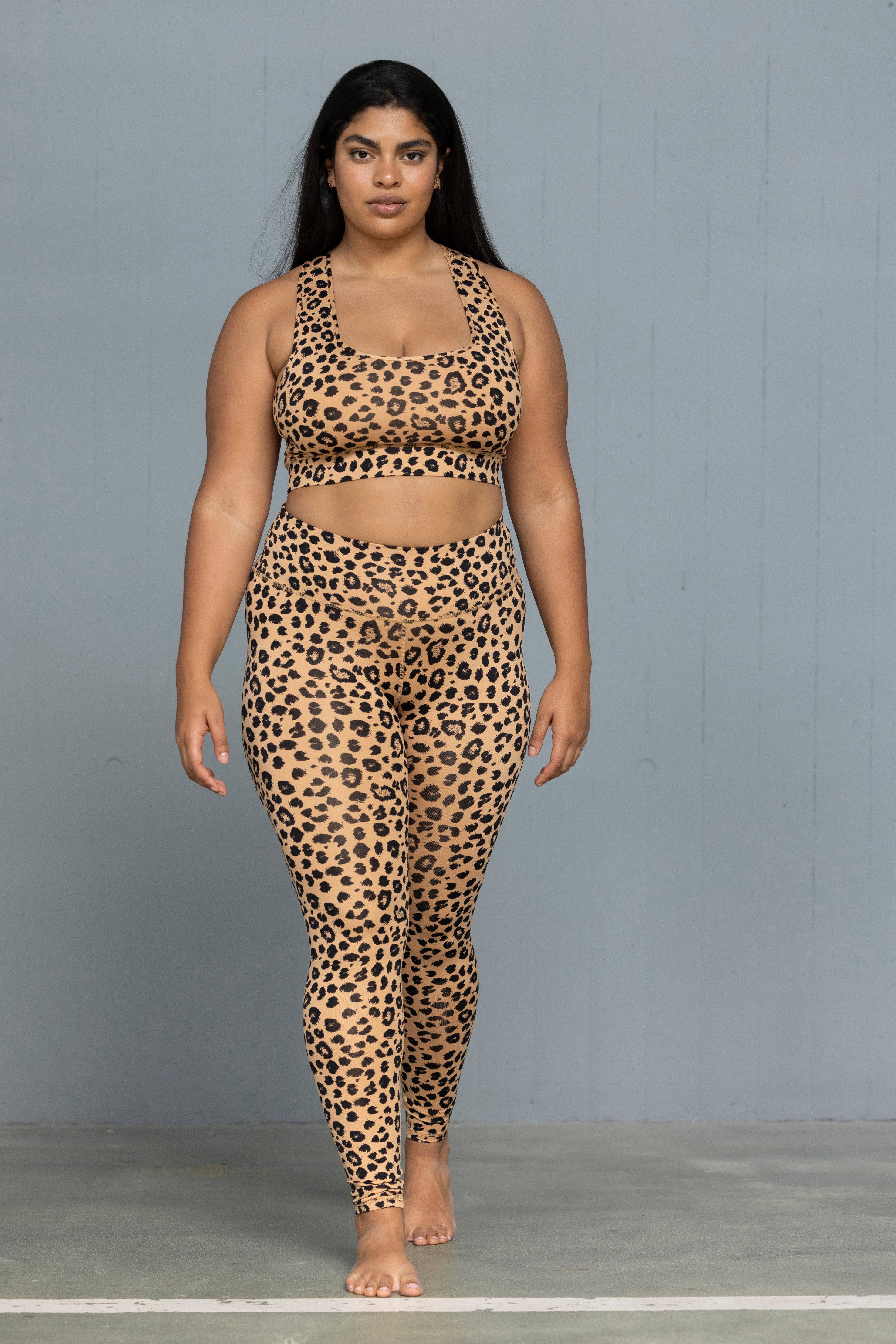 Leggings Leo Leo Biscuit | Hey Honey Yoga & Active Wear