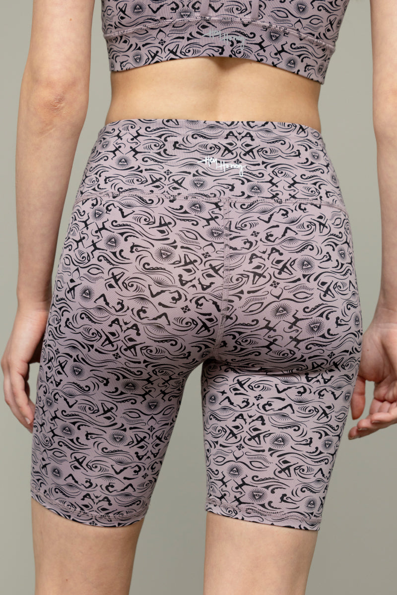 Biker Samadhi Dove | Hey Honey Yoga & Active Wear