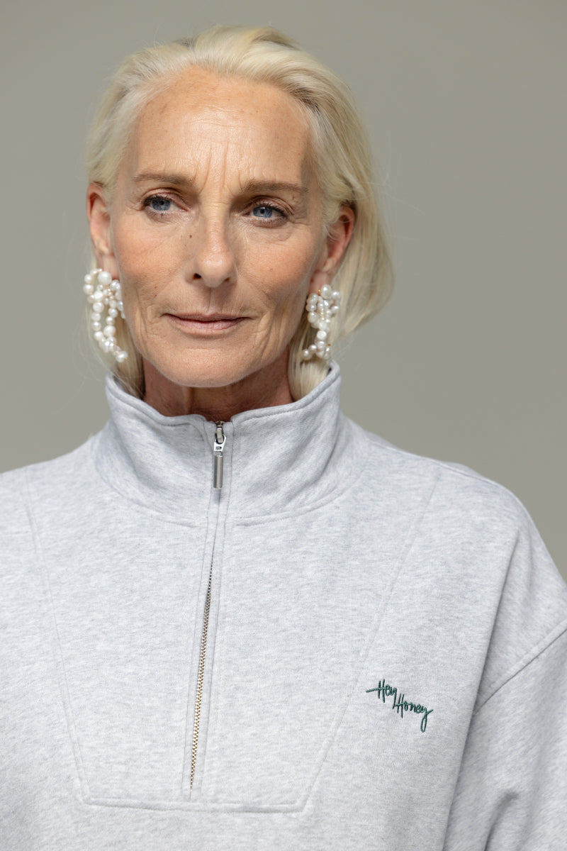 Sweater Varsity | Hey Honey Yoga & Active Wear
