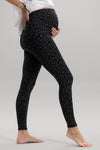 Maternity Leggings Leo Black | Hey Honey Yoga & Active Wear