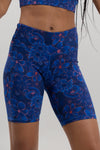 Biker Print Flower Daze | Hey Honey Yoga & Active Wear