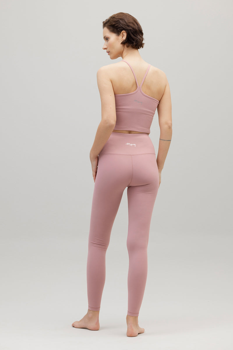 High-Waist Leggings Always Dressed Rose | Hey Honey & Active Wear