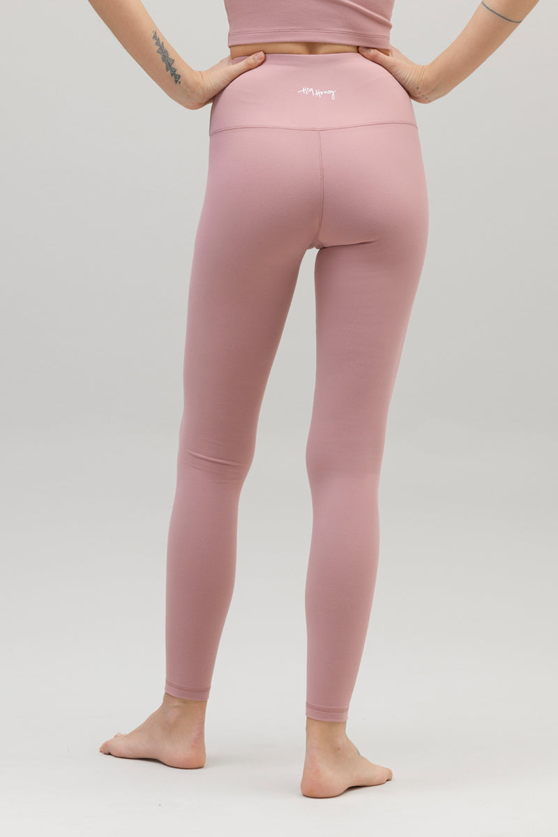 High-Waist Leggings Always Dressed Rose | Hey Honey & Active Wear