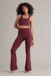 Always Dressed Flared Italian Plum | Hey Honey & Active Wear