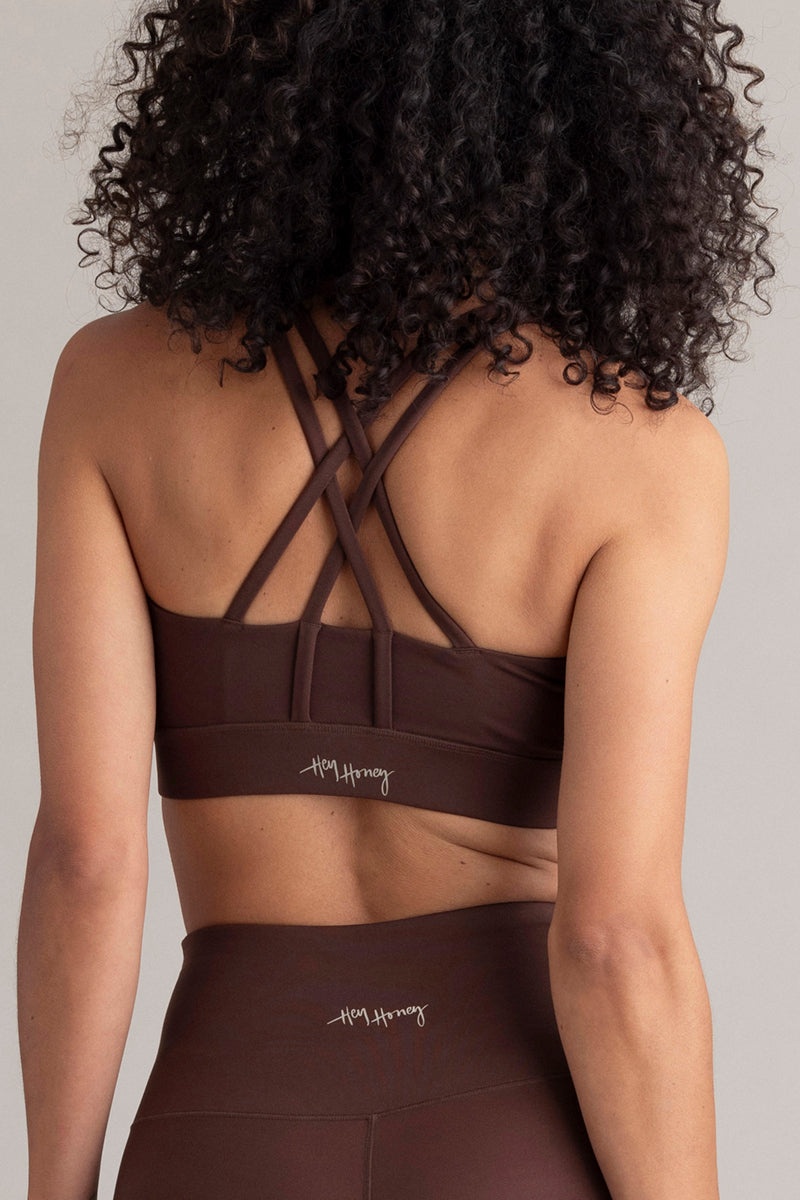 Criss-Cross Bra Always Dressed Shopping Bag | Hey Honey & Active Wear
