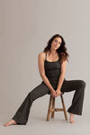 High-Waist Leggings Flared Always Dressed Forest Night | Hey Honey & Active Wear