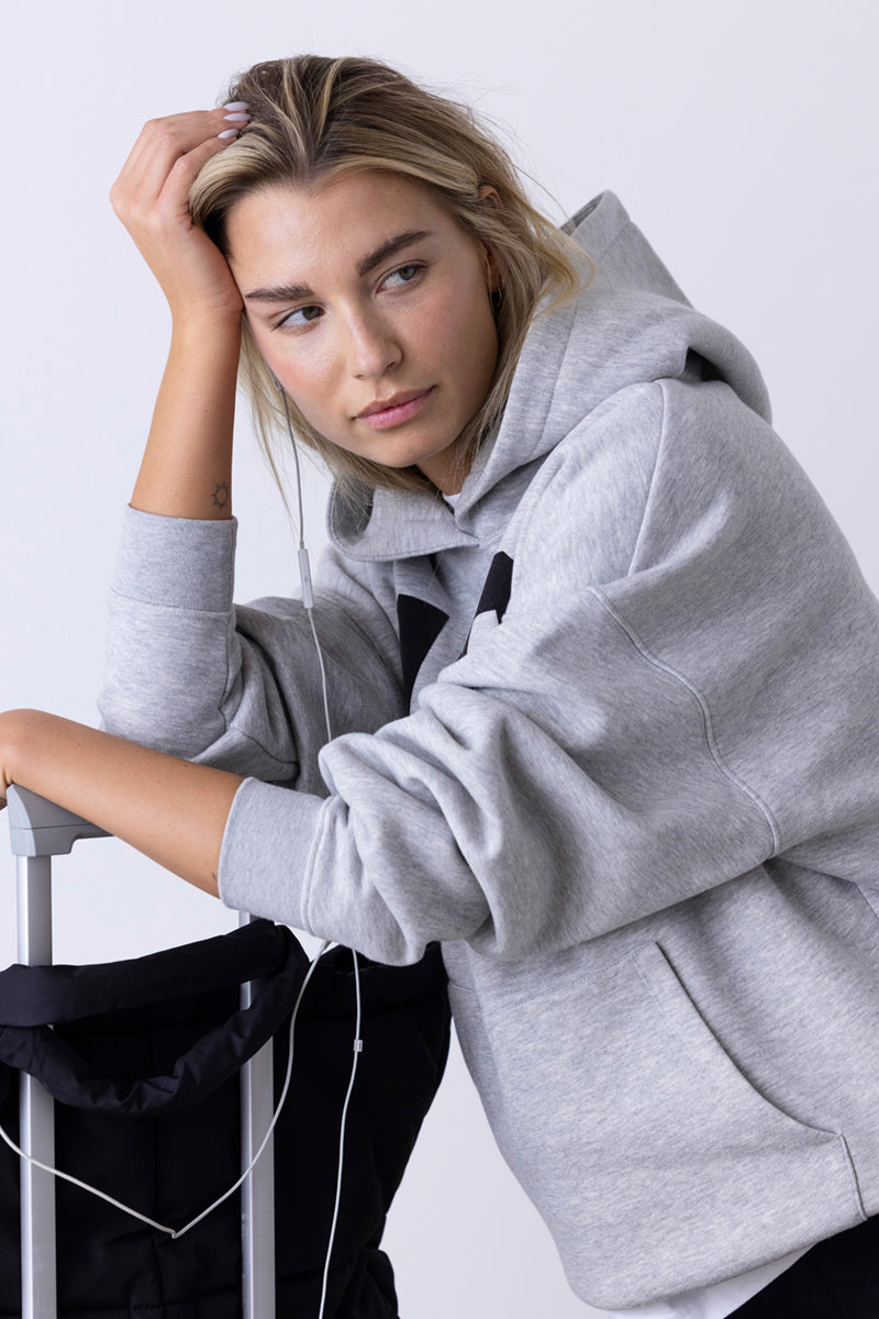 Hoodie Grey Melange 108 | Hey Honey & Active Wear