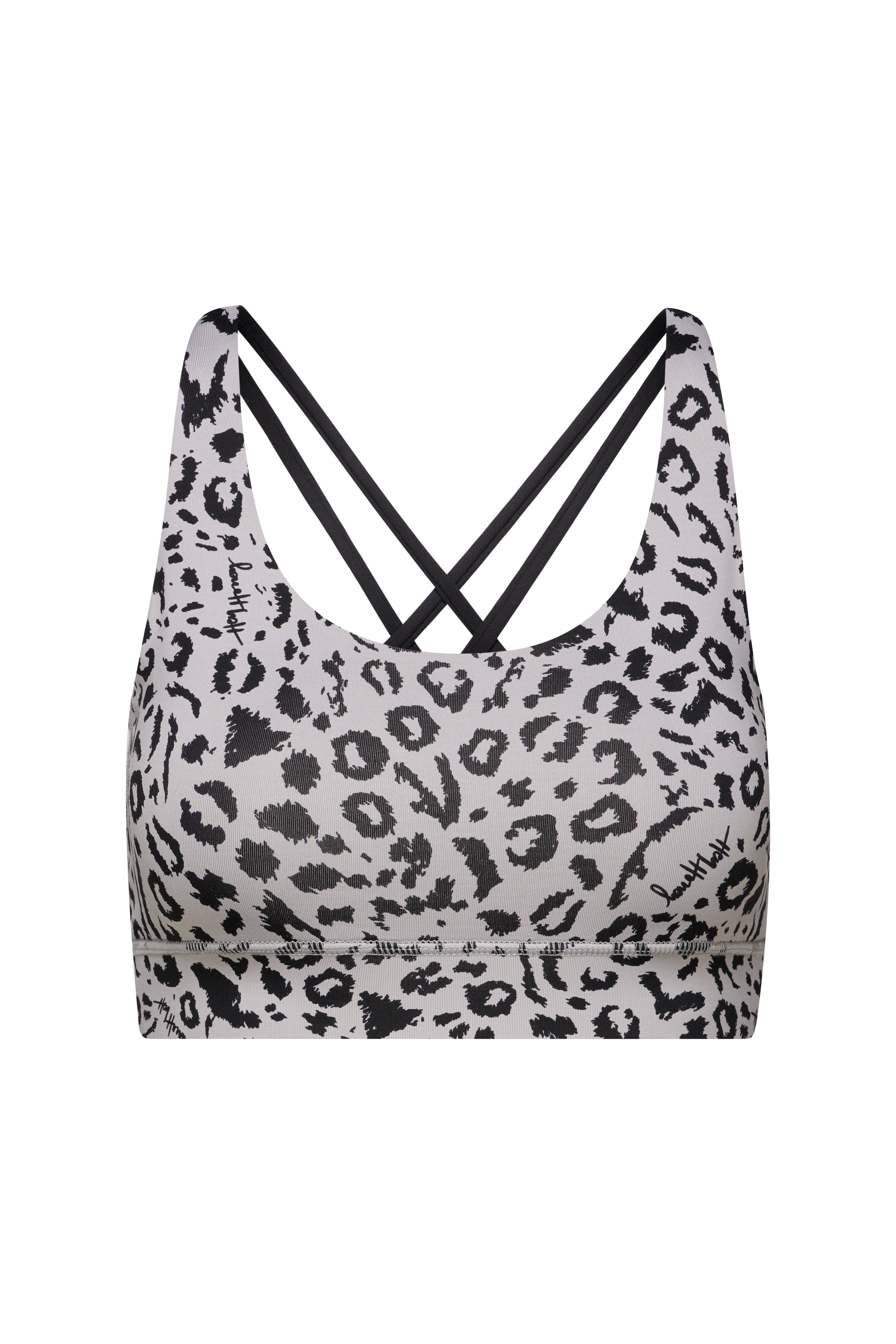 Criss-Cross Bra Mono Leo Stone | Hey Honey & Active Wear
