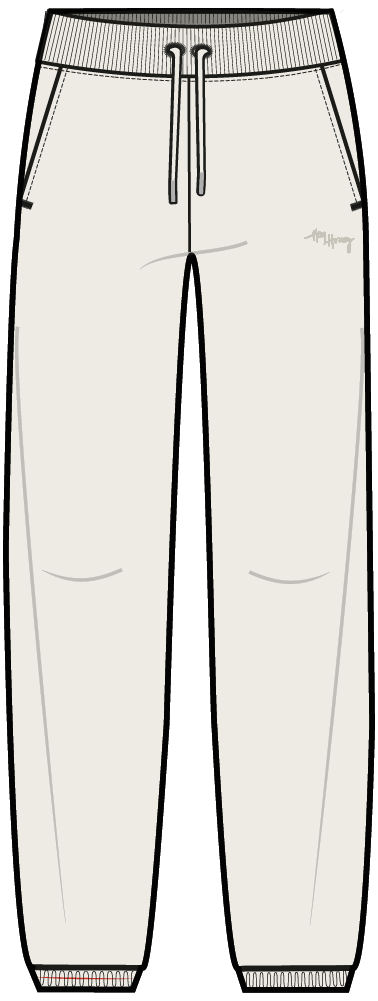 Jogging Pants Off White | Hey Honey & Active Wear